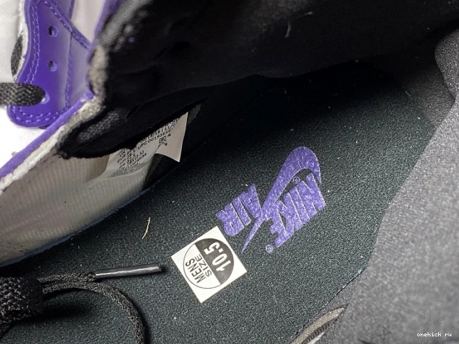 Chep Onekick Jordan Court Air High 1 OG Purple 555088-500 0629